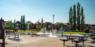 Community Spray Park in Cranston